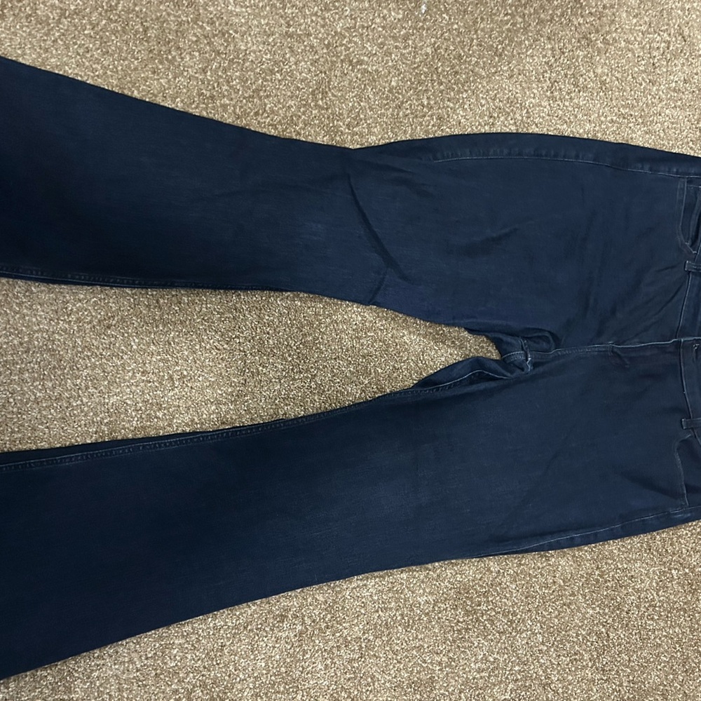Hollister Women's Midnight Blue Flare Jeans
